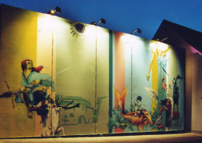 „IBA 2010 Hybrid Wall“ graffitiart