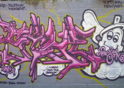 „a dream comes true“ graffitiart