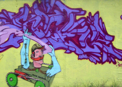 „on tour“ graffitiart