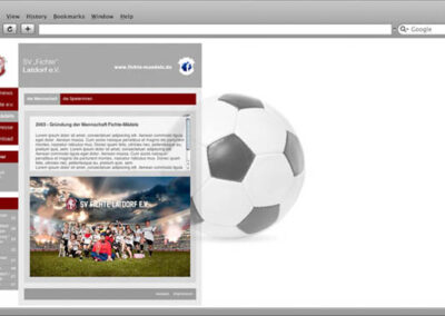 „www.fichte-maedels.de“ webdesign